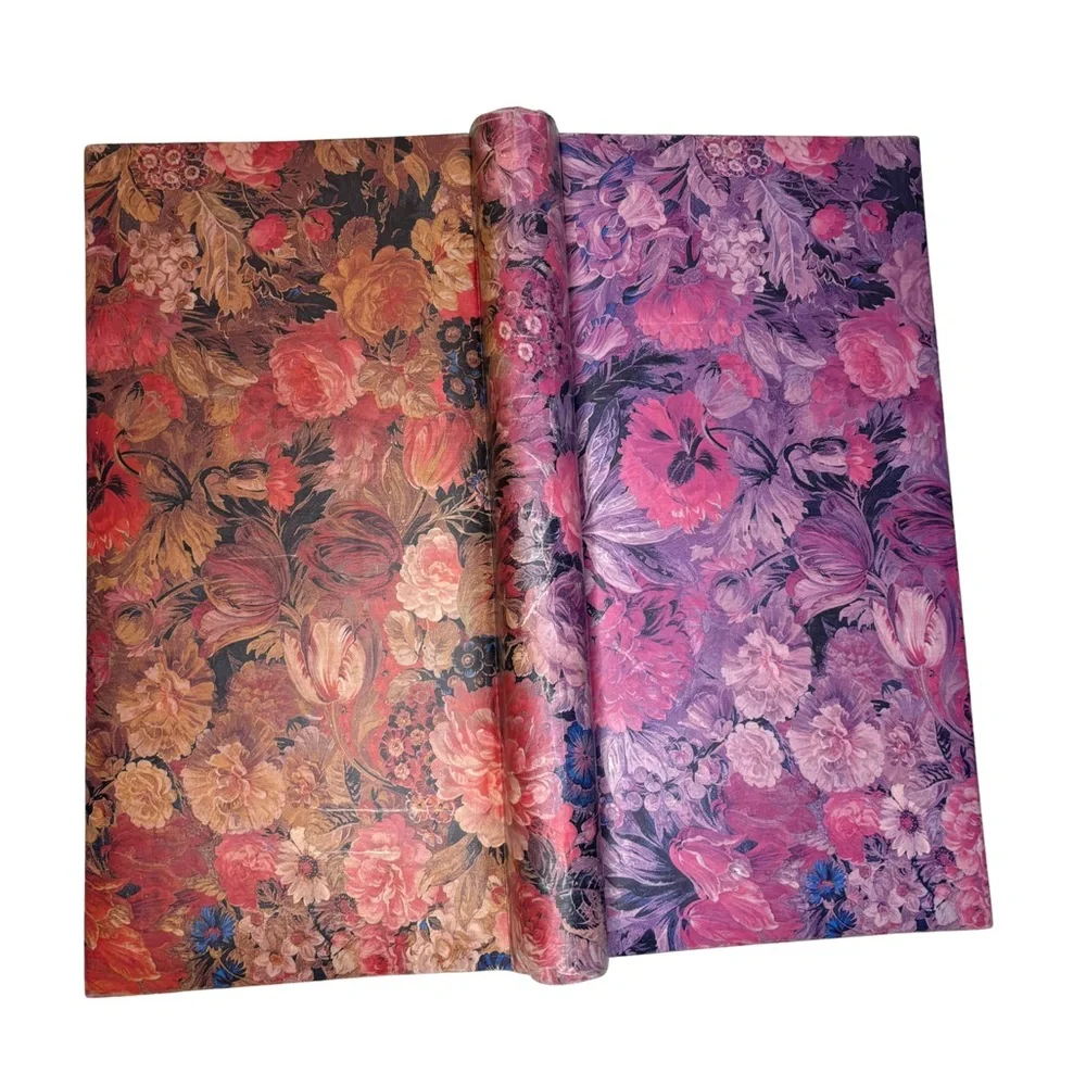 Vintage Floral Patterned Photo Album